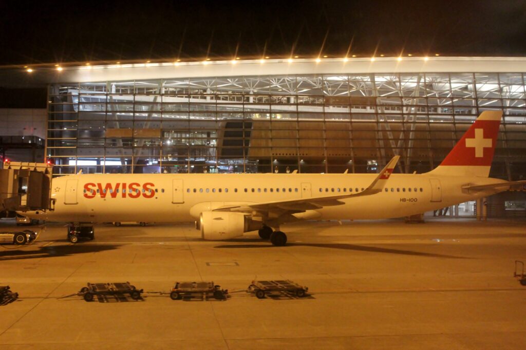 Swiss Business Class Stockholm-Zürich