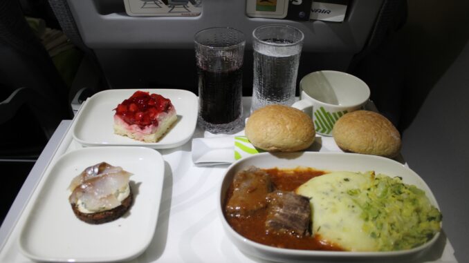 Finnair Business Class London Heathrow-Helsinki