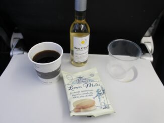 Last free snacks and drinks in British Airways shorthaul economy class