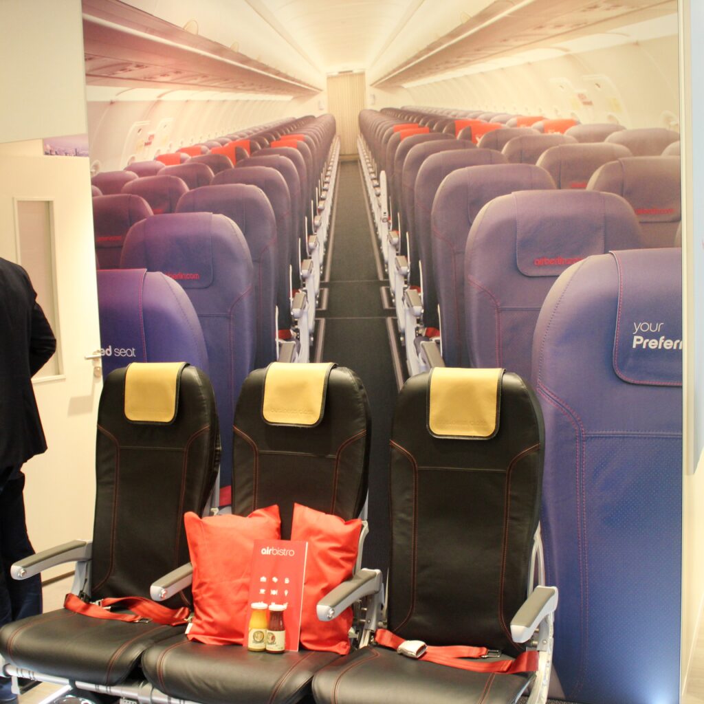 Air Berlin shorthaul business class