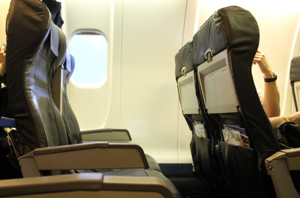 LOT Premium Economy Warsaw-Stockholm Arlanda seat