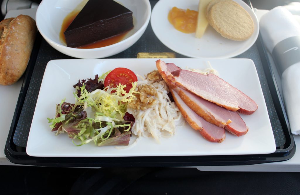British Airways new meal service in Club Europe