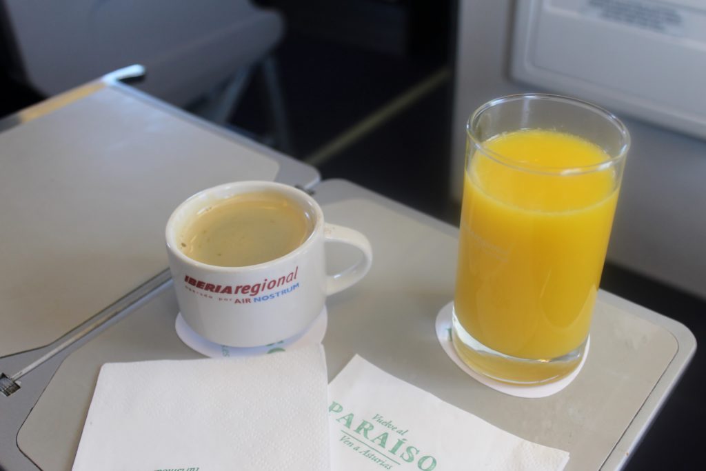 Iberia/Air Nostrum Business Class Madrid-Porto