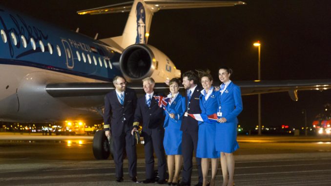 The last KLM Fokker 70 farewell flight