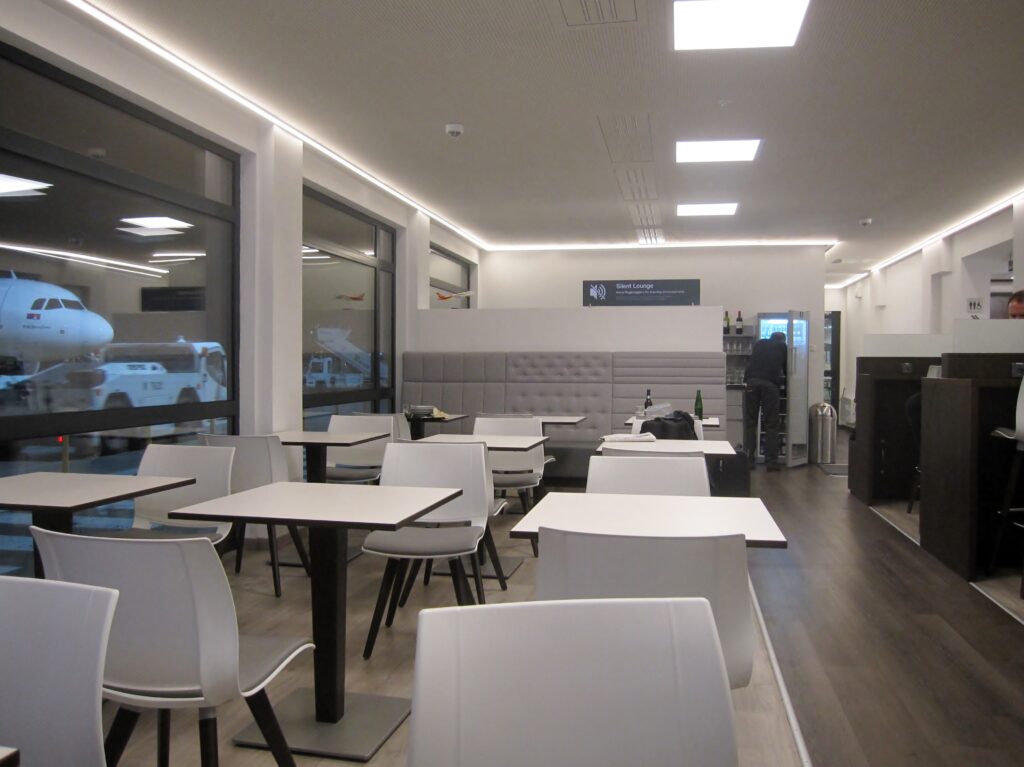 The new Air Berlin Weltbürger Lounge at Berlin Tegel airport