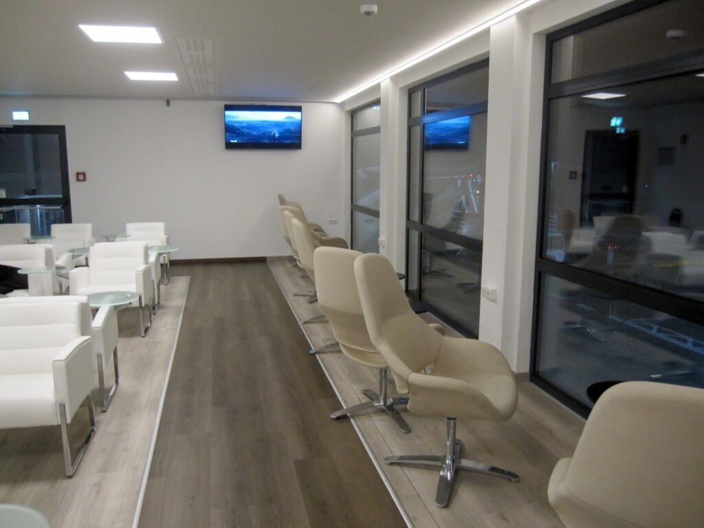 The new Air Berlin Weltbürger Lounge at Berlin Tegel airport