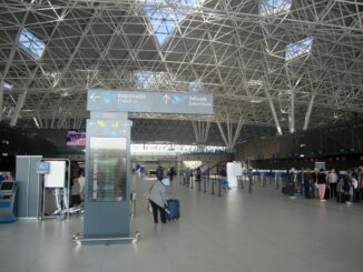 The new terminal building at Zagreb airport