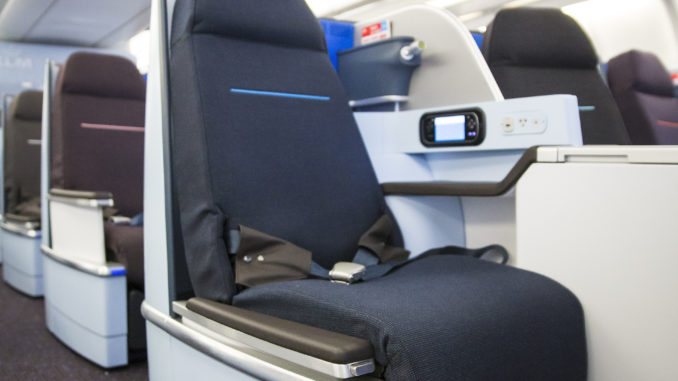 KLM new World Business Class on Airbus A330-300