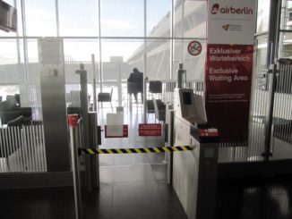 Air Berlin Aircafe in Stuttgart closed