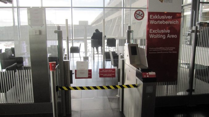 Air Berlin Aircafe in Stuttgart closed