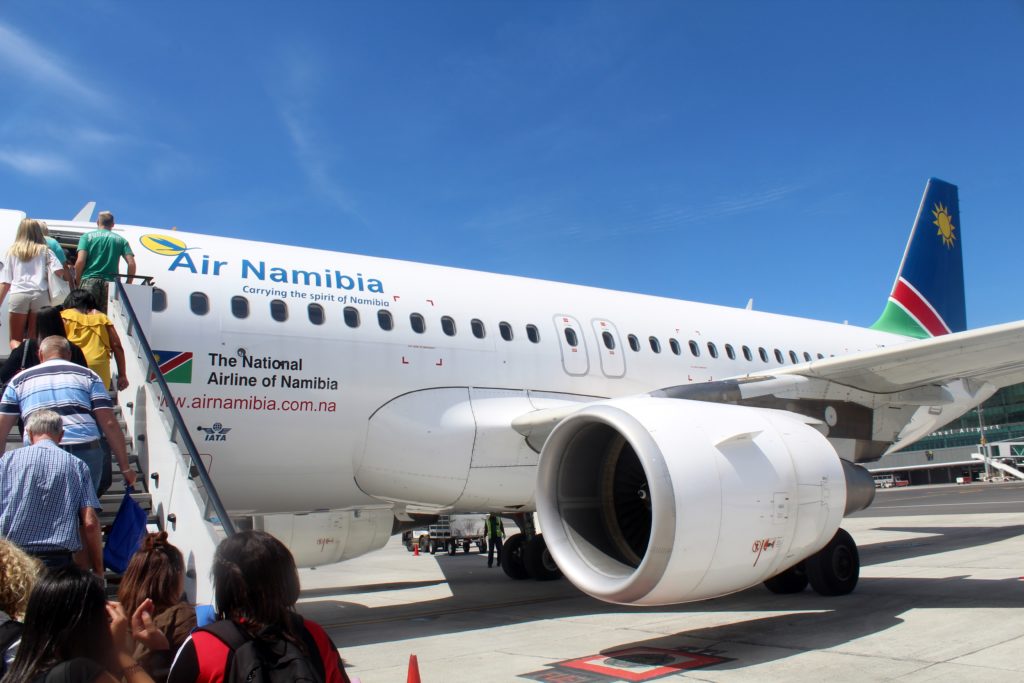 Air Namibia Business Class Cape Town-Walvis Bay