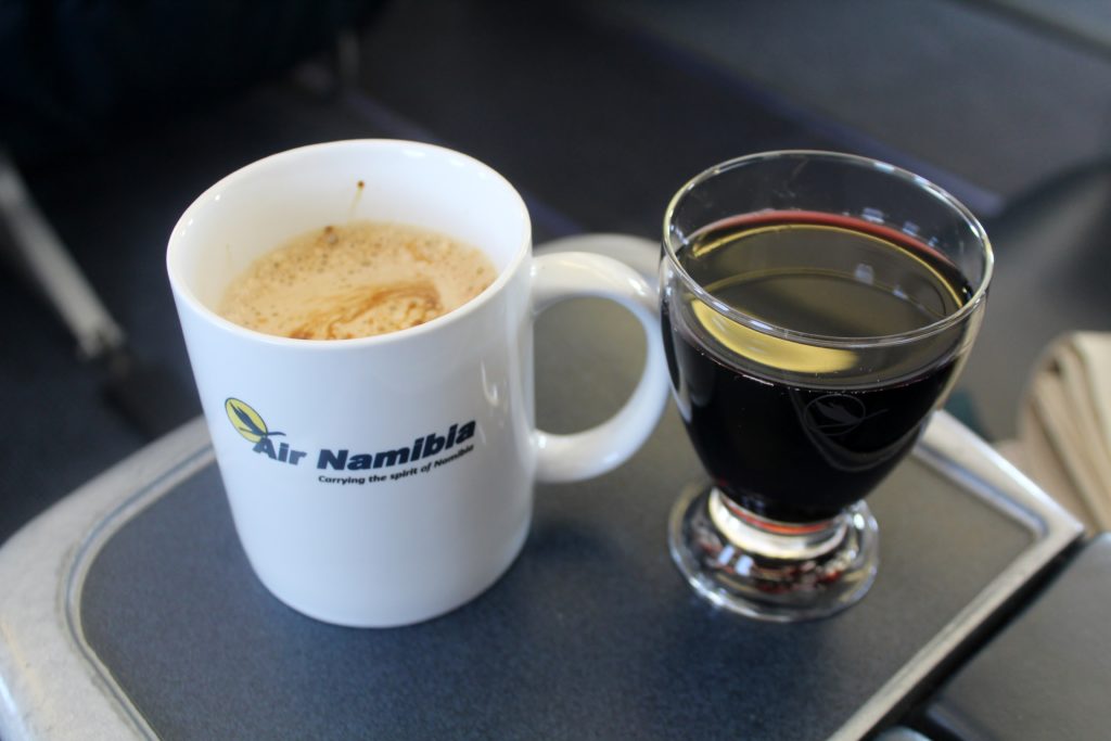 Air Namibia Business Class Cape Town-Walvis Bay