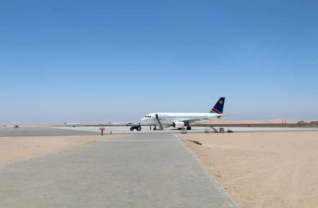 Air Namibia Business Class Walvis Bay-Windhoek