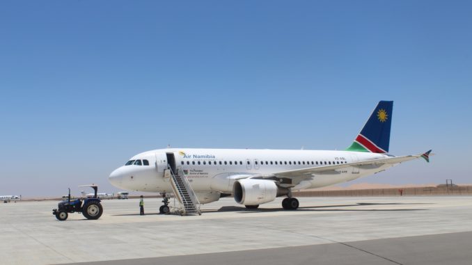 Air Namibia Business Class Walvis Bay-Windhoek