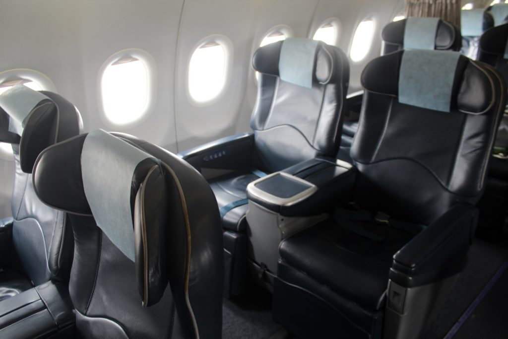 Air Namibia Business Class Walvis Bay-Windhoek