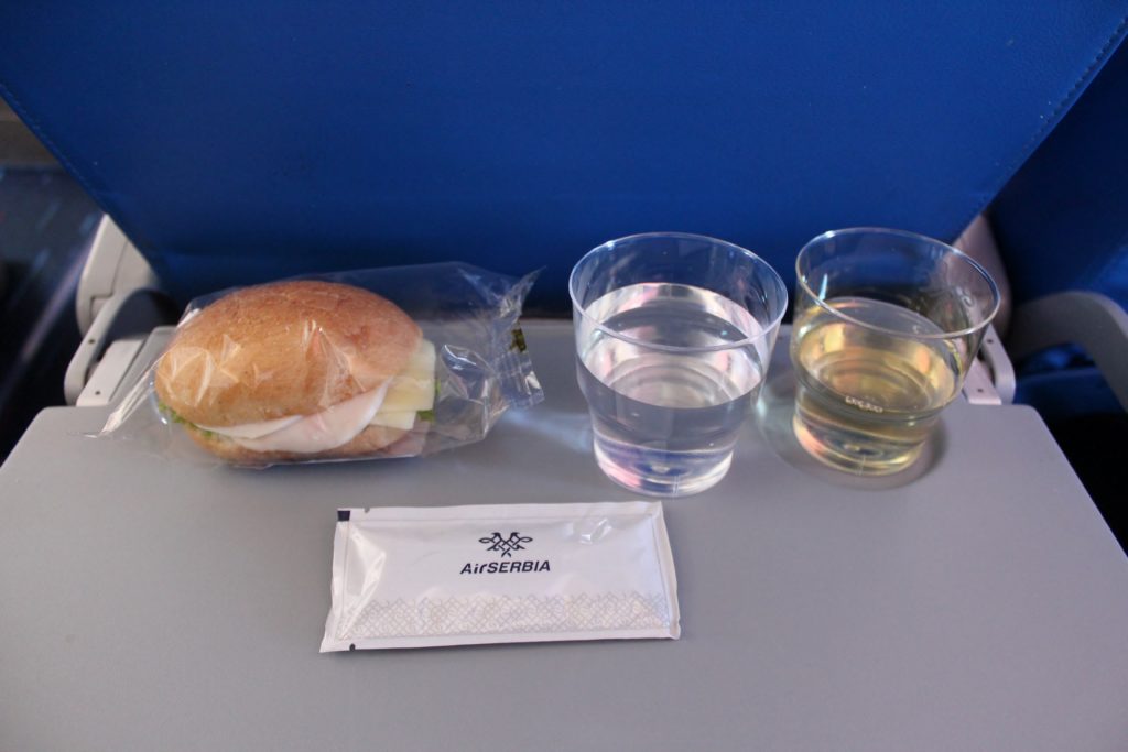 Air Serbia Economy Class Stockholm-Belgrade