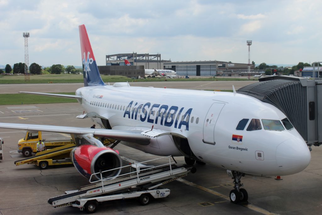 Air Serbia Economy Class Stockholm-Belgrade