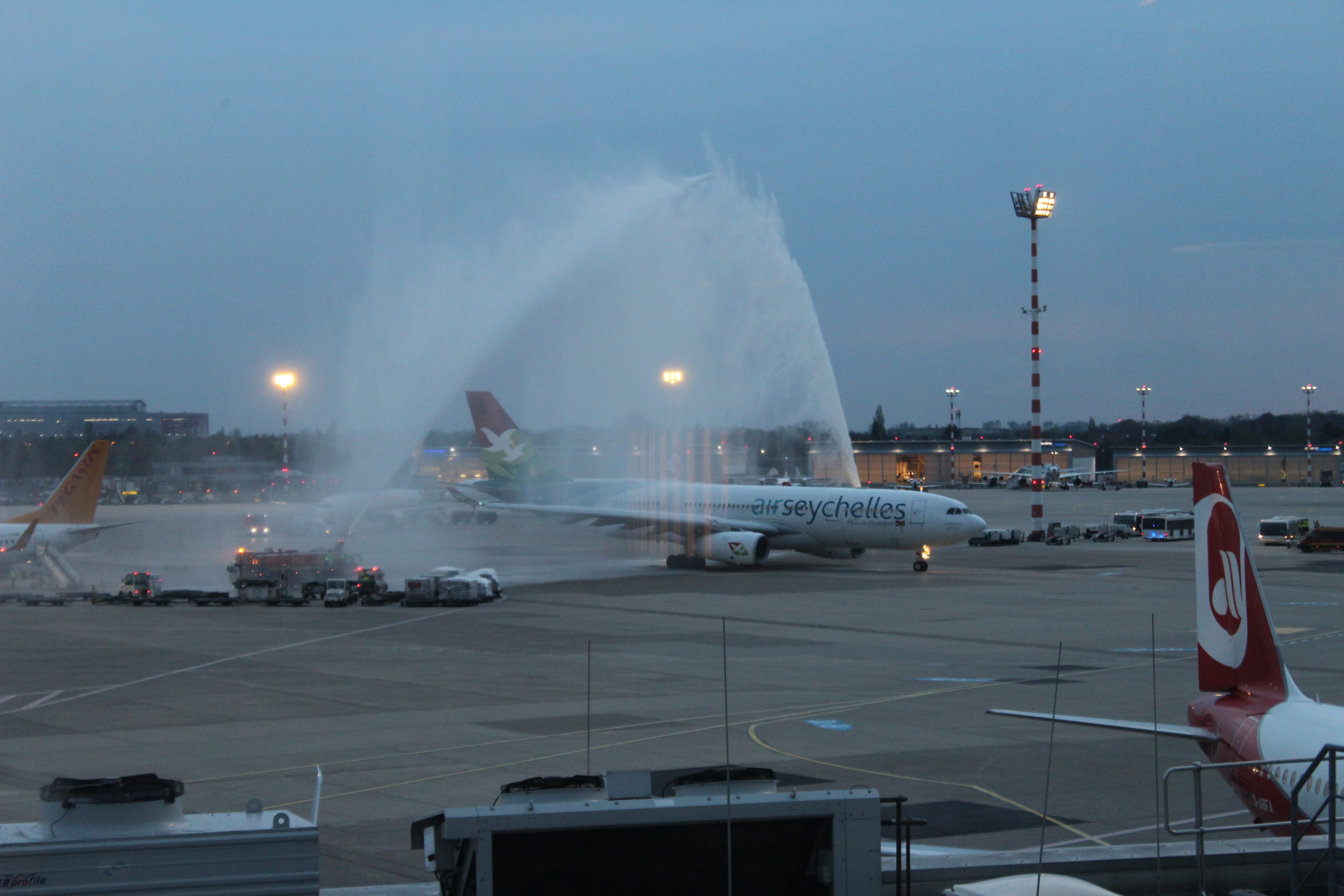 Air Seychelles inauguration at Düsseldorf airport