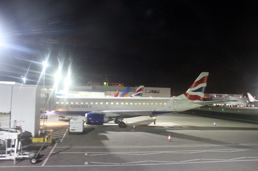 British Airways Business Class London-Glasgow