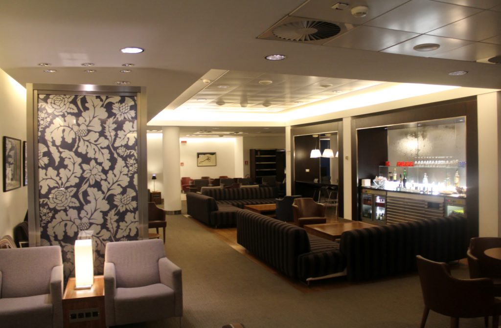 British Airways Lounge, Milan Linate