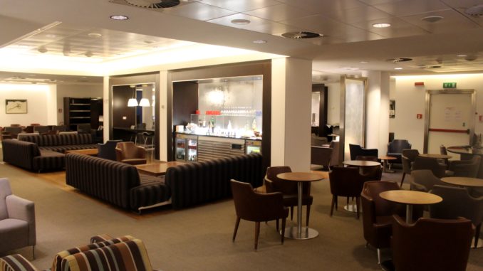 British Airways Lounge, Milan Linate