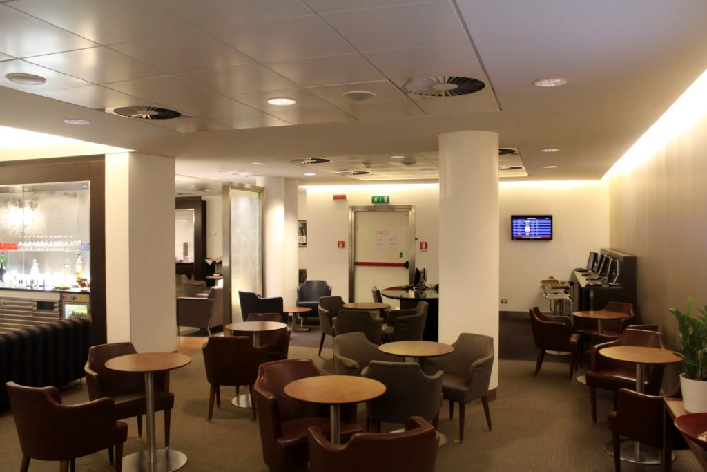British Airways Lounge, Milan Linate