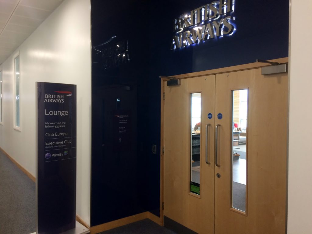 British Airways premium boarding experience at Belfast City Airport