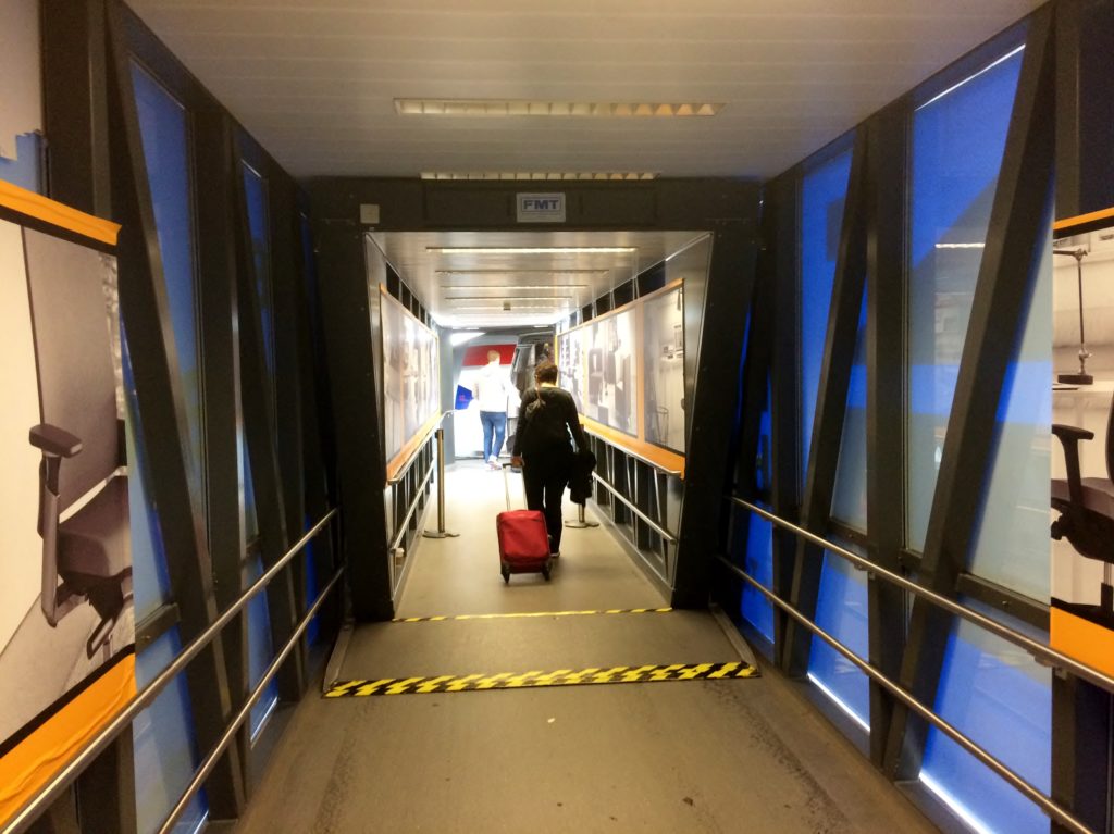 British Airways premium boarding experience at Belfast City Airport