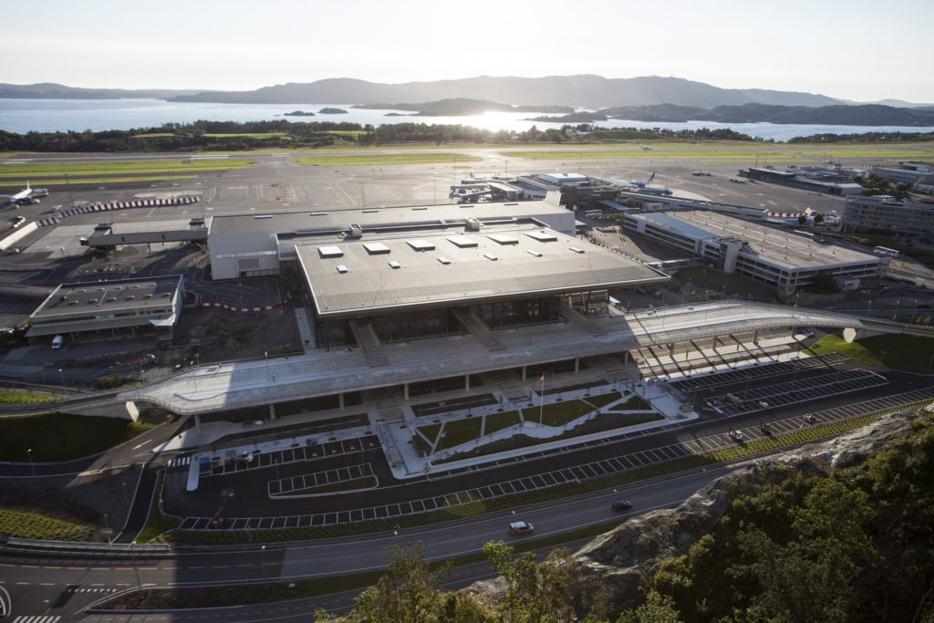 New terminal at Bergen Flesland airport