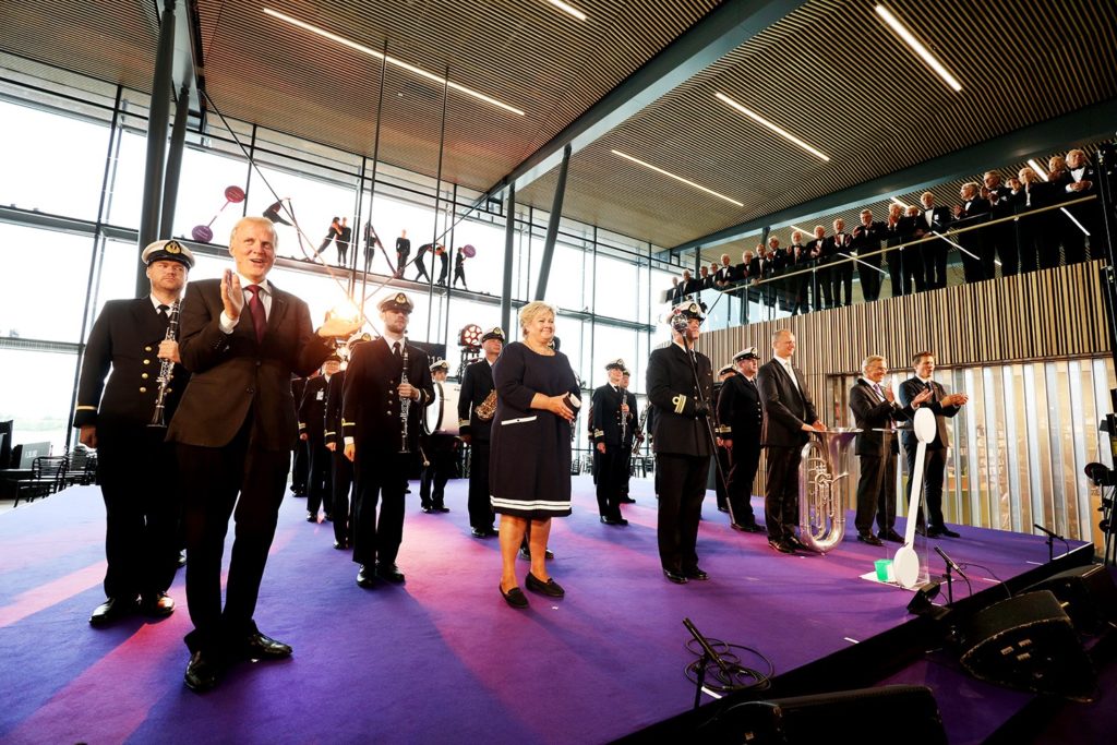 Inauguration of the new terminal at Bergen Flesland airport