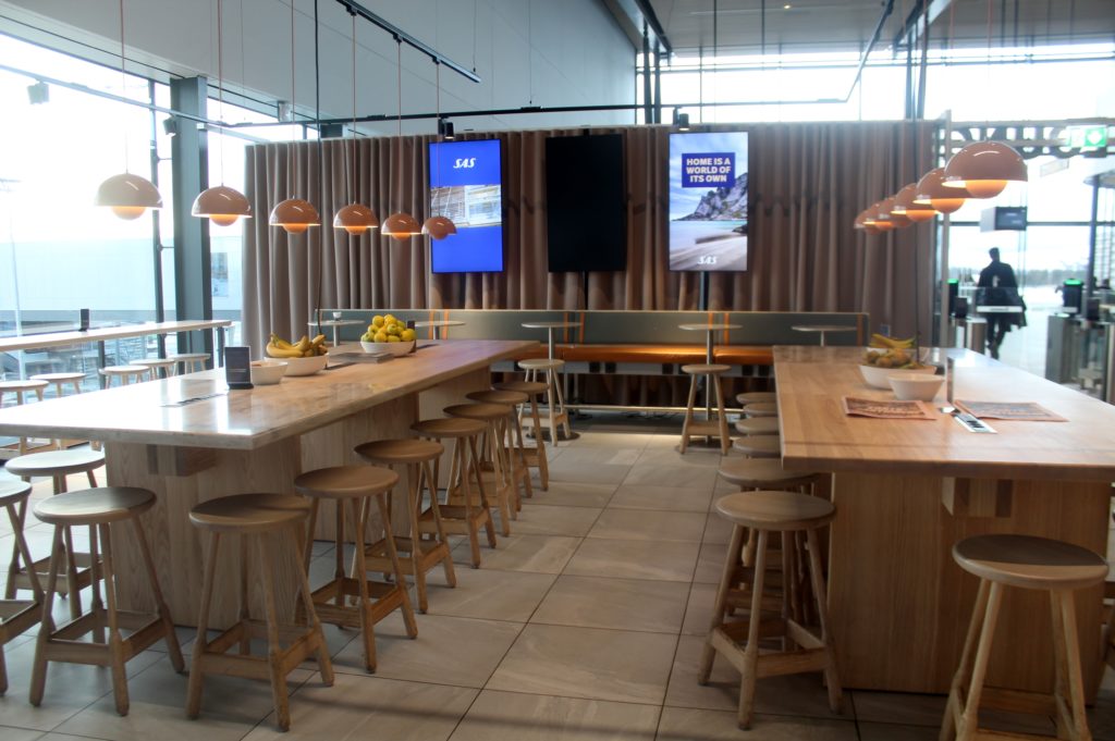 SAS Cafe Lounge, Bergen Flesland