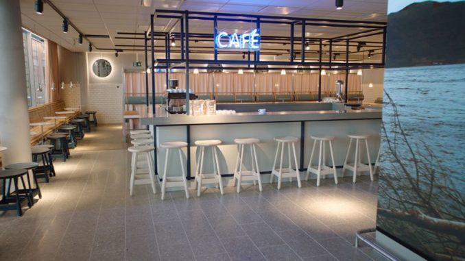 SAS new domestic lounge at Oslo Gardermoen