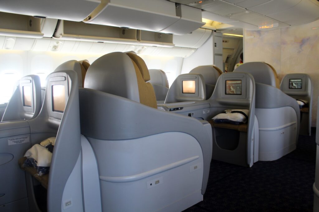 TAAG First Class Luanda-Johannesburg