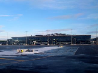 The new terminal at Bergen Flesland airport