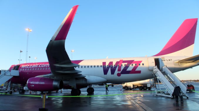 Wizzair Stockholm Skavsta-Cluj