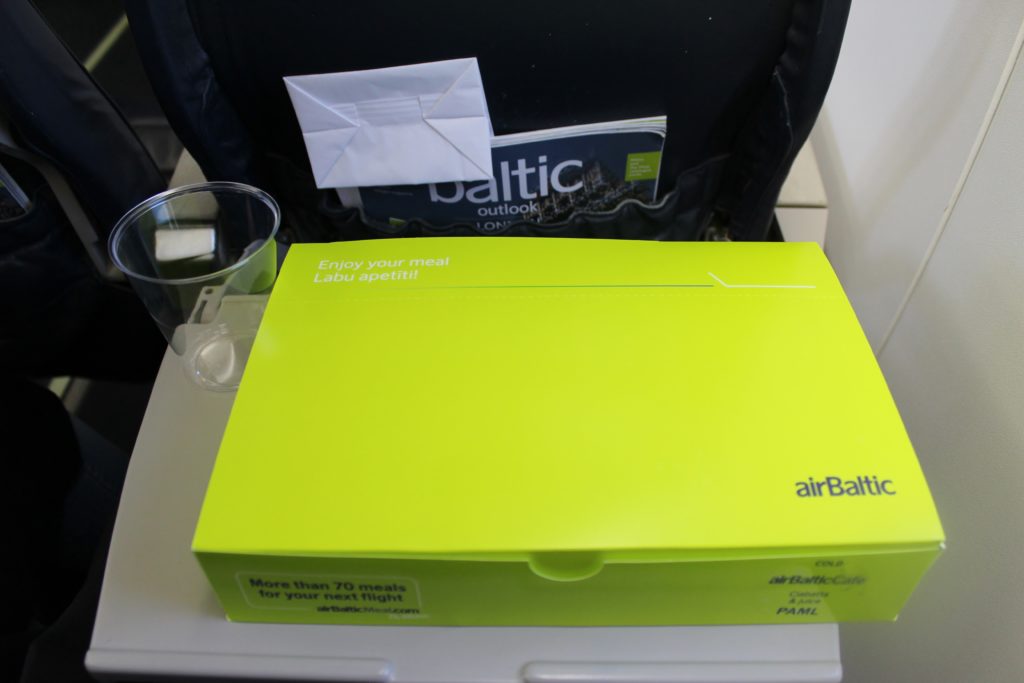 Air Baltic Economy Class Stockholm Arlanda-Riga