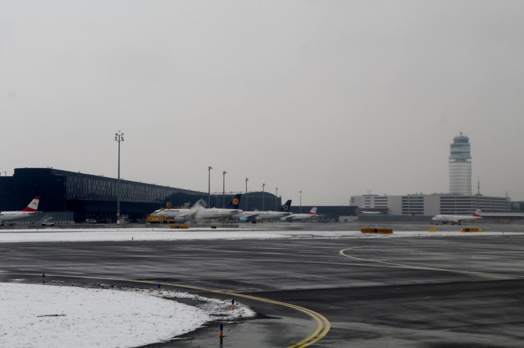 Austrian Airlines Business Class Frankfurt-Vienna