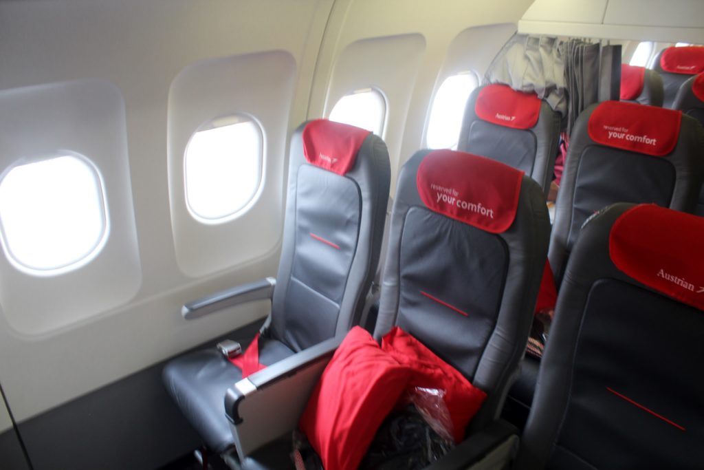 Austrian Airlines Business Class Vienna-Thessaloniki