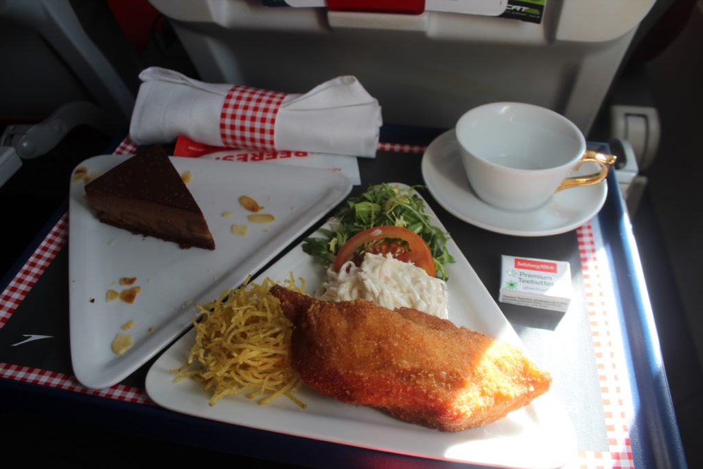 Austrian Airlines Business Class Vienna-Thessaloniki