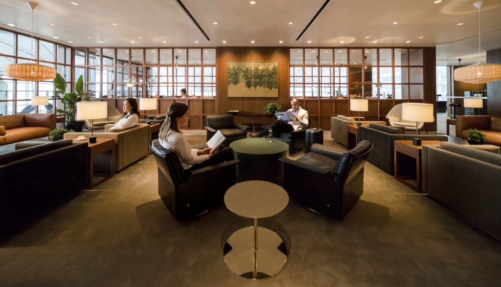 Cathay Pacific The Deck Lounge Hong Kong