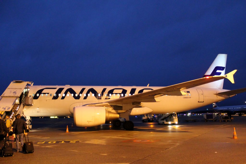 Finnair Business Class Geneva-Helsinki