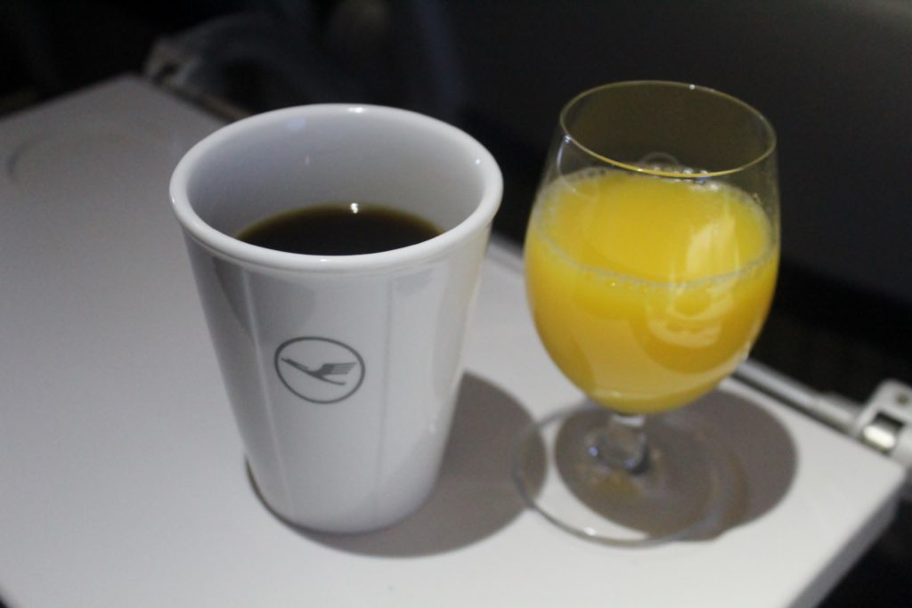 Lufthansa Business Class Oslo-Frankfurt