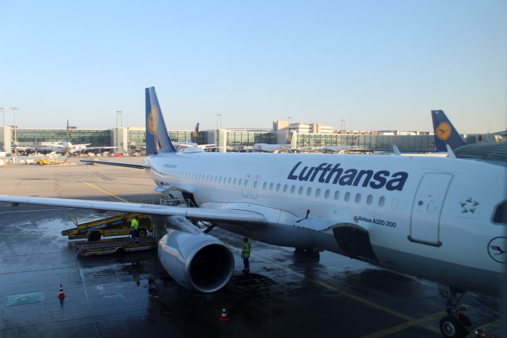 Lufthansa Business Class Oslo-Frankfurt