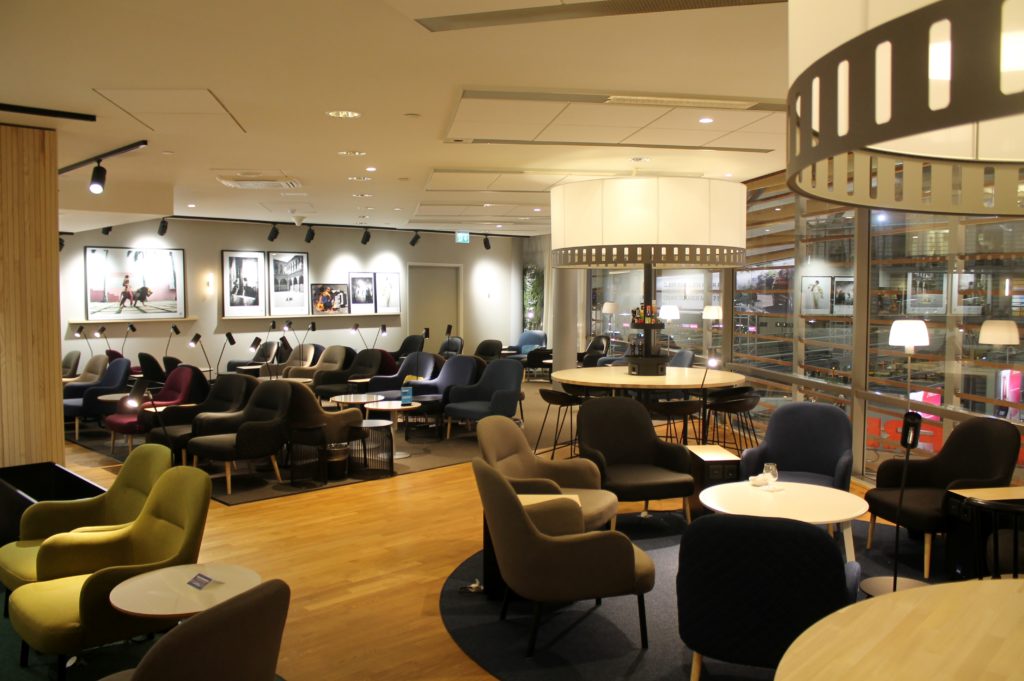 SAS Lounge, Oslo Gardermoen