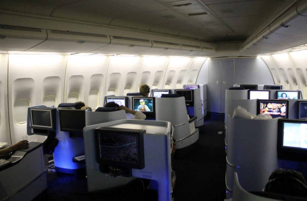 The best seats in KLM World Business Class on the Boeing 747