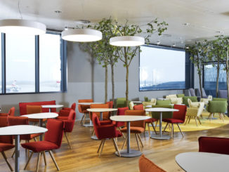 The new Austrian Airlines Senator lounge design in Vienna