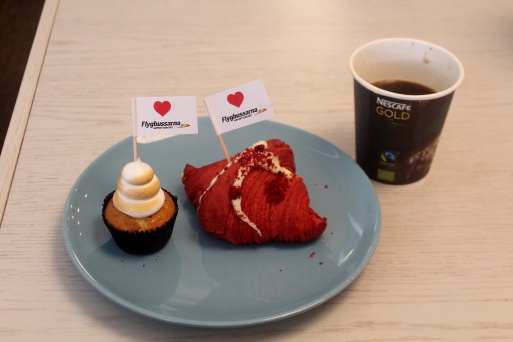 Valentine's day at BRA Lounge at Stockholm Bromma Airport