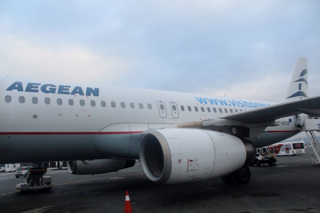 Aegean Airlines Business Class Thessaloniki-Munich