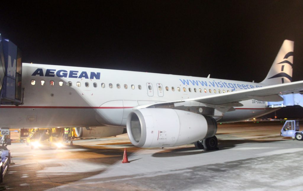 Aegean Airlines Business Class Thessaloniki-Munich