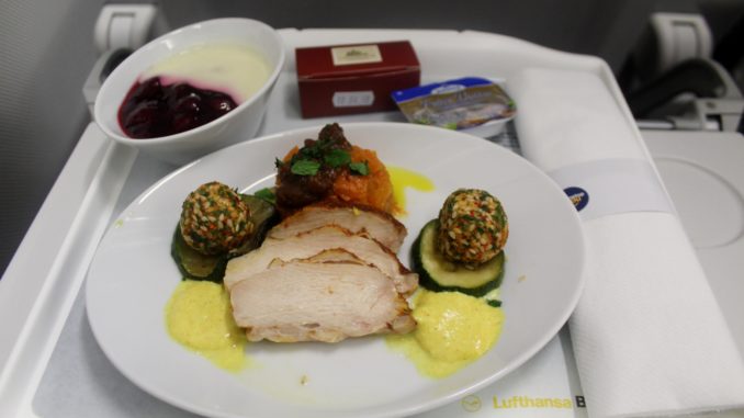 Lufthansa Business Class Munich-Stockholm